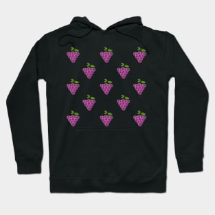 Grape pattern Hoodie